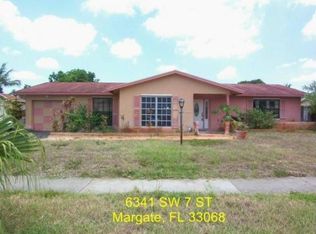 6341 SW 7th St, Margate, FL 33068