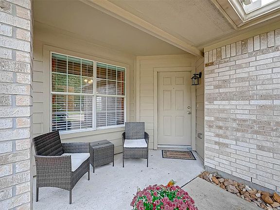 Relax on your cozy front porch after a day of work