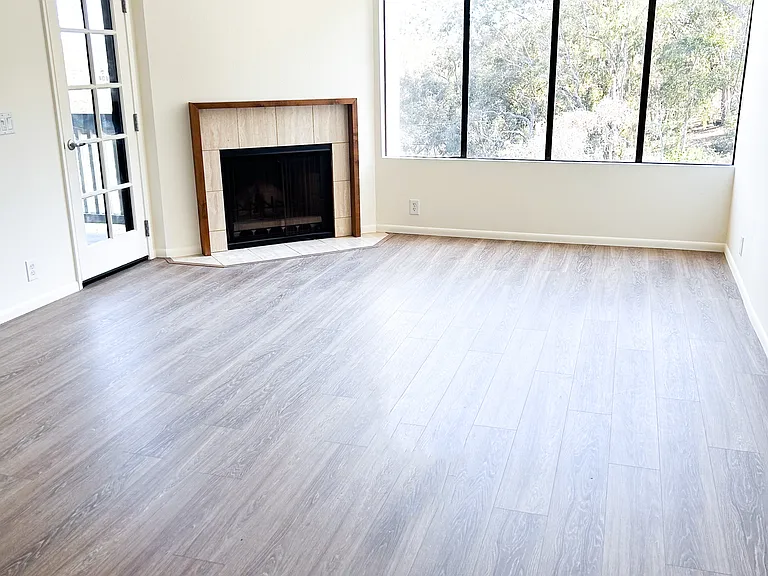 Main living area into balcony (door on left)
