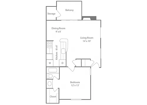 Floor plan Brighton
