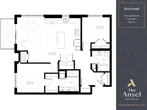 Floor plan Bertrand