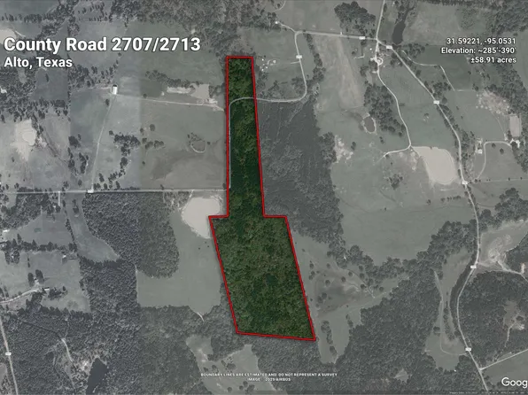 58.91 Ac Cres #2712, Alto, TX 75925