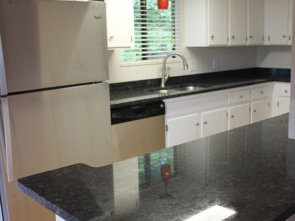 New granite counter tops.