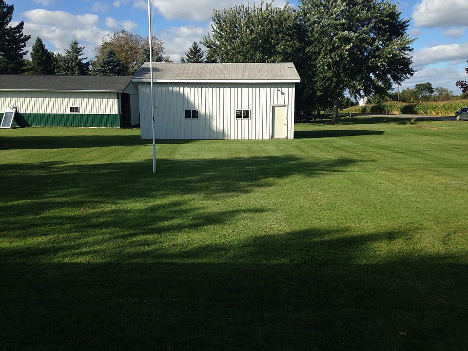 Side view of pole barn. 