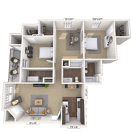 Floor plan Park