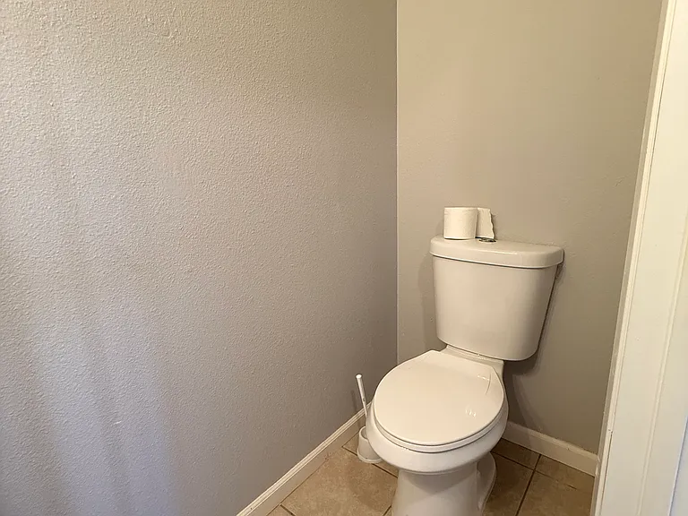Downstairs half bath
