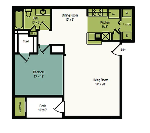 Floor plan Azalea