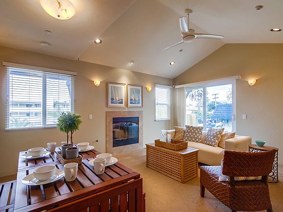 Cozy Fireplace, LR Deck