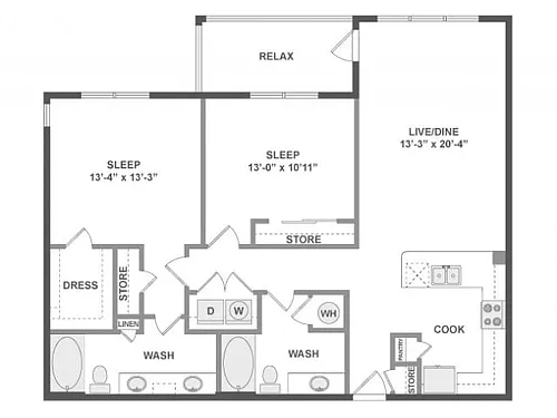 Floor plan C6X