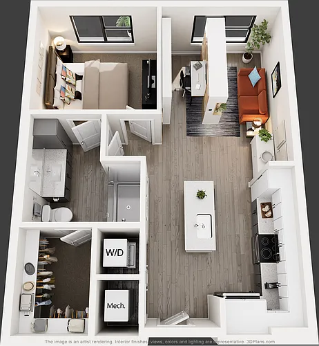 Floor plan A1-Expandable Office