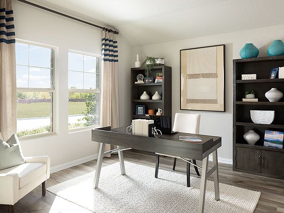 Utilize the spacious flex space as a home office or however best suits your family s needs.