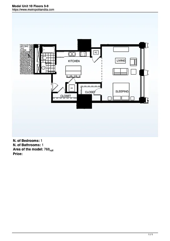 Floor plan 910