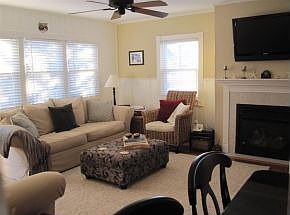 Living Area w ith Fireplace