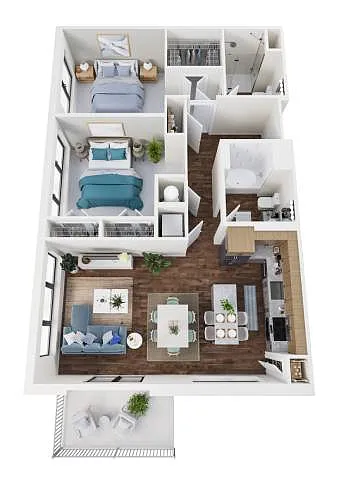 Floor plan 2G