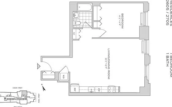 70 Pine St #2605 — Photo 2