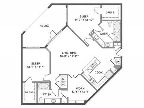 Floor plan C8a