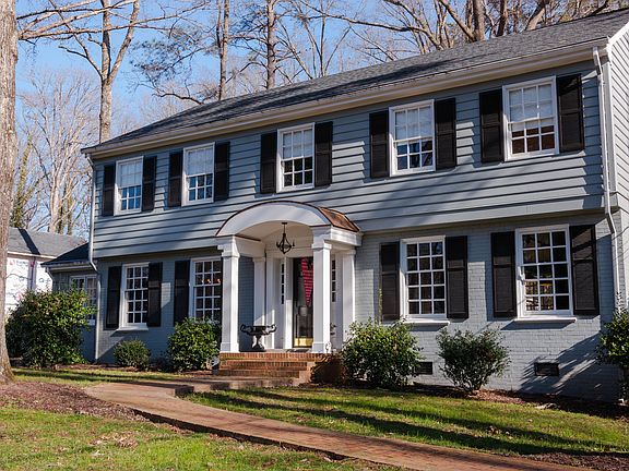 Front with brick walk way