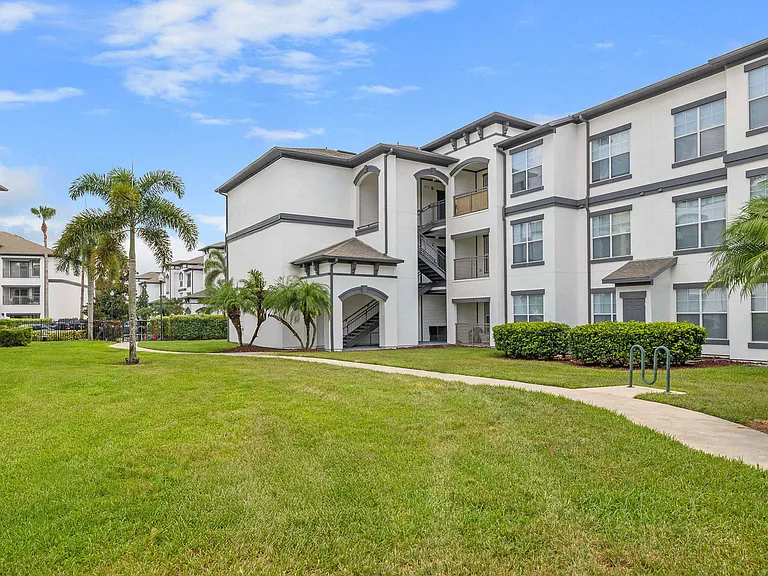 Gated apartment community
