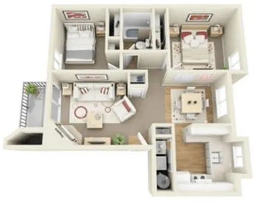 Floor plan B1