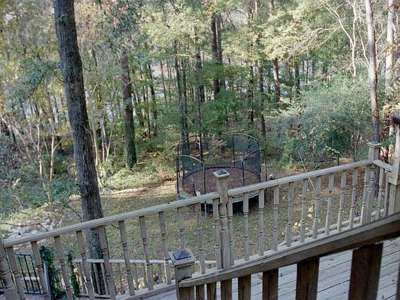 upstairs wood decking