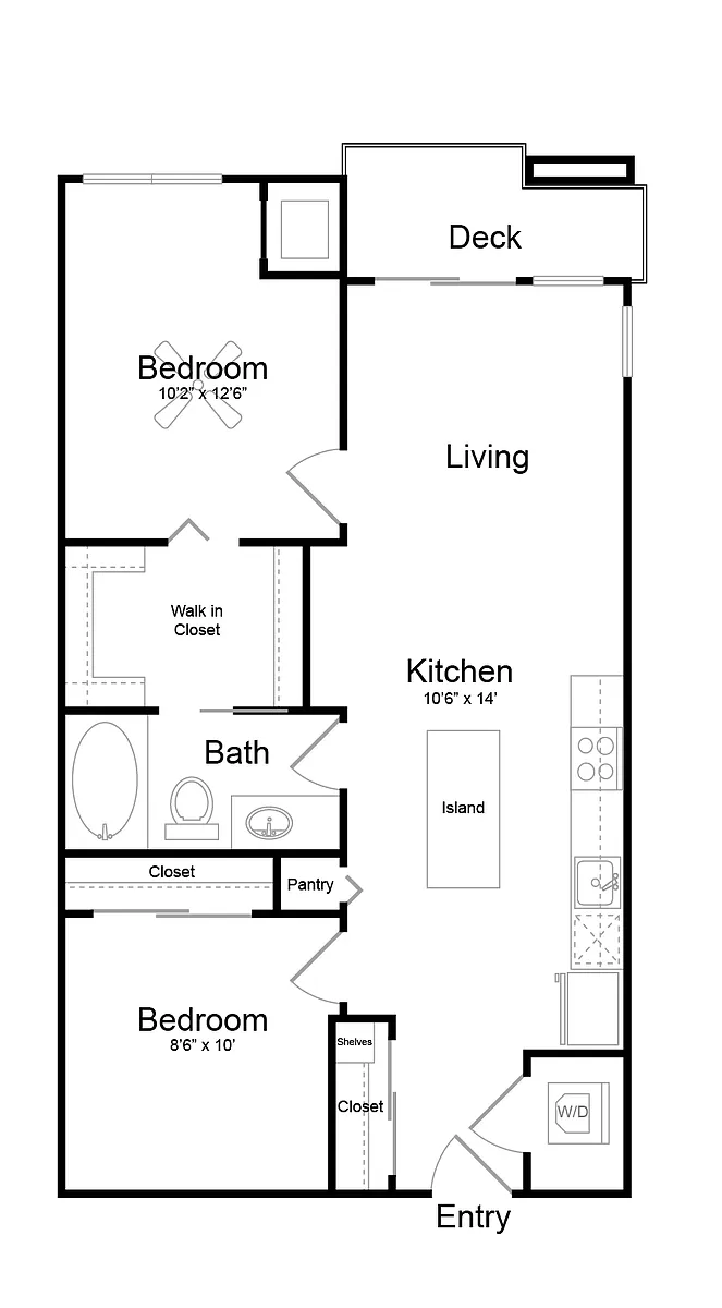Floor plan B2