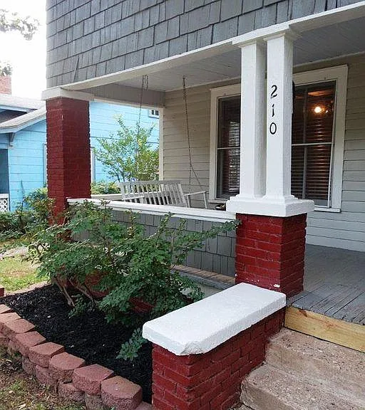 Front Porch for 1st Level #210 Unit