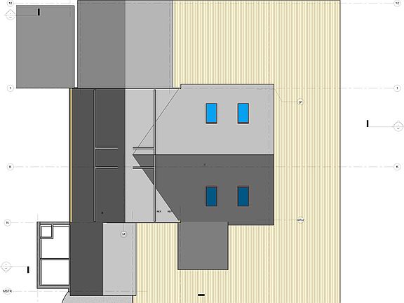 Roof Line & Deck Plan