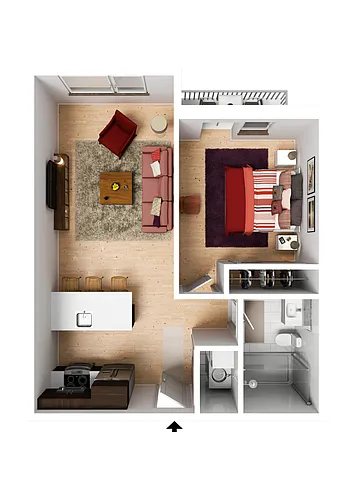 Floor plan C1
