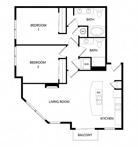 Floor plan Bordeaux