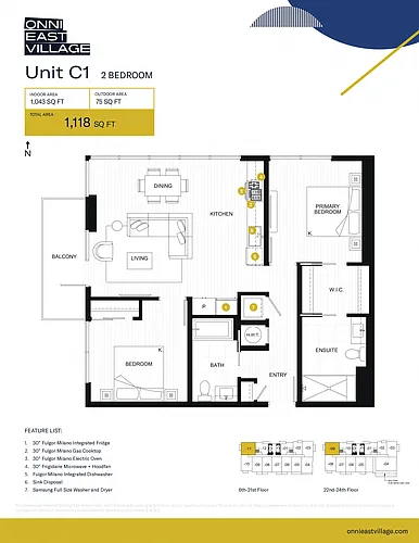 Floor plan C1