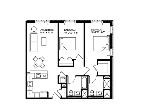 Floor plan Milan