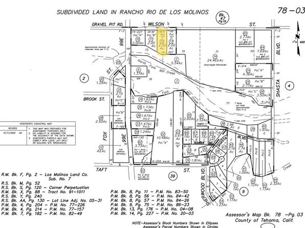 0 Wilson St, Los Molinos, CA 96055