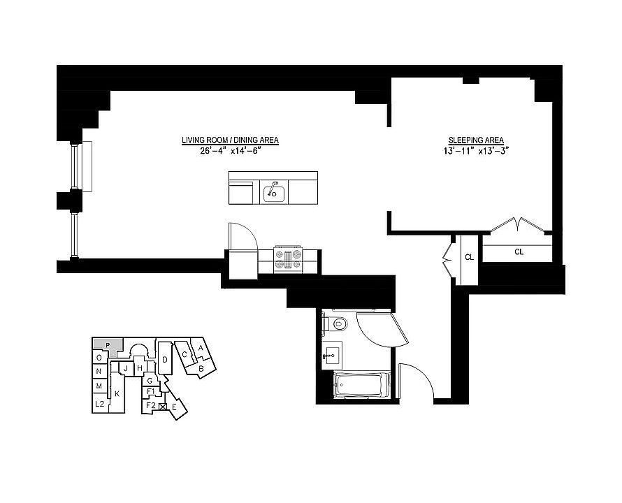 1st image of 15 Park Row APT 8P