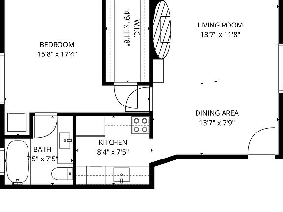 3rd image of 5861 Inwood Dr APT 6