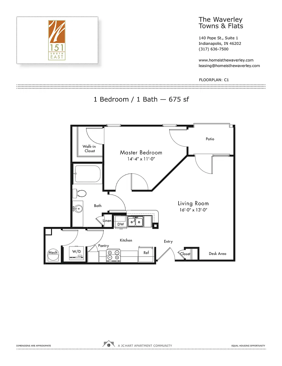 Floor plan C1 11