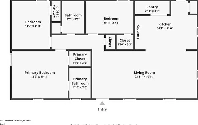 3 bed, 2.0 bath, 1192 sqft, $1,595 — Photo 4