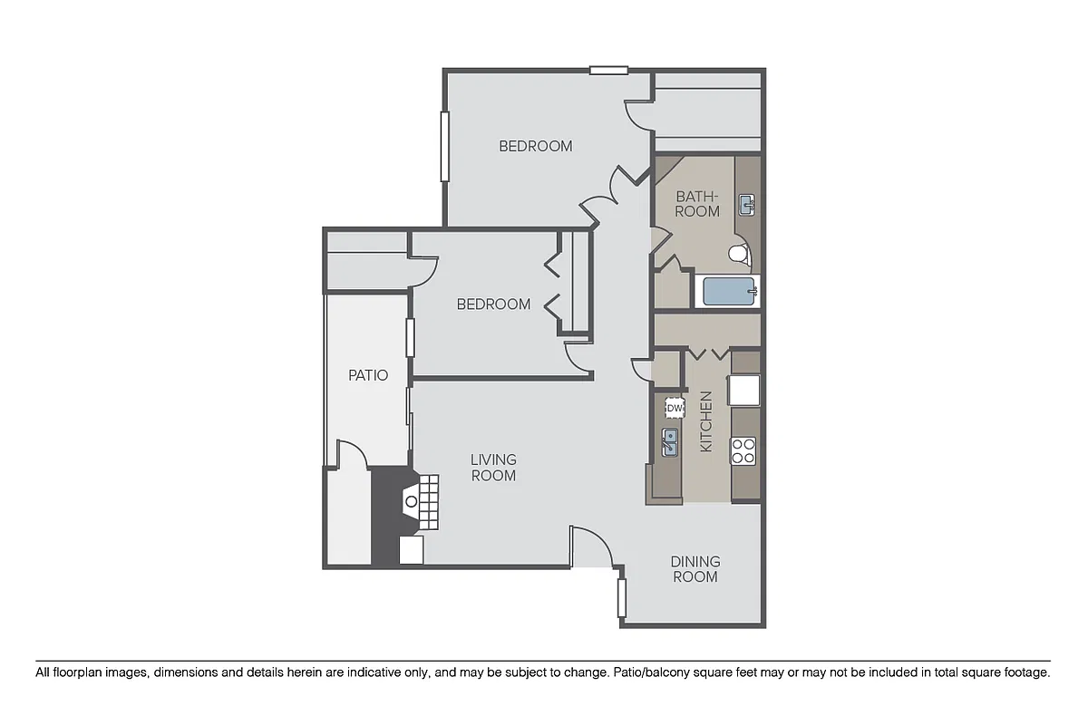 Floor plan Hillside