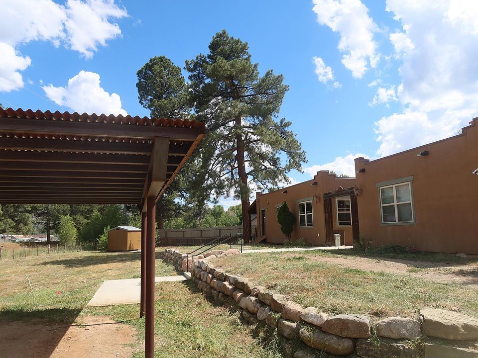 Parking and entryway