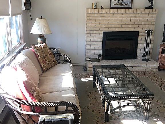 Living room from front door