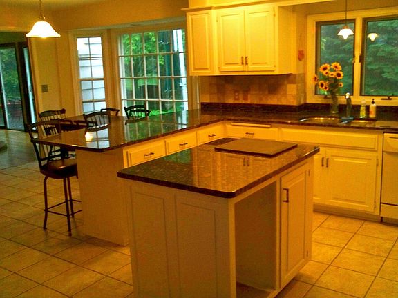 Kitchen, updated with granite countertops