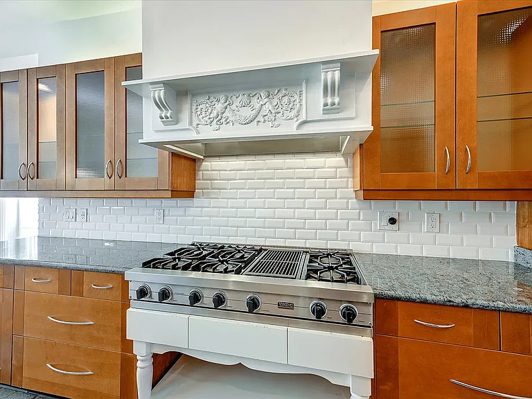 Six Burner Viking with Grill