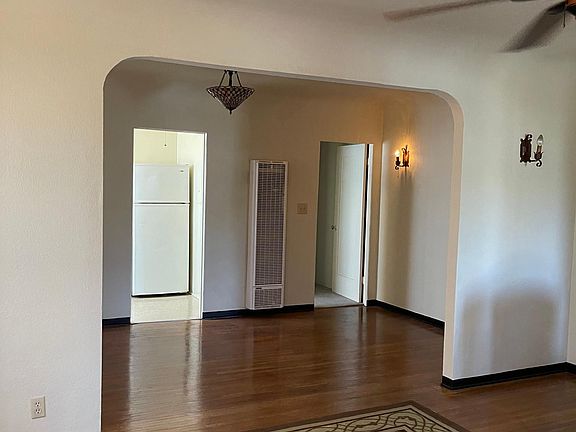 Looking into dining room