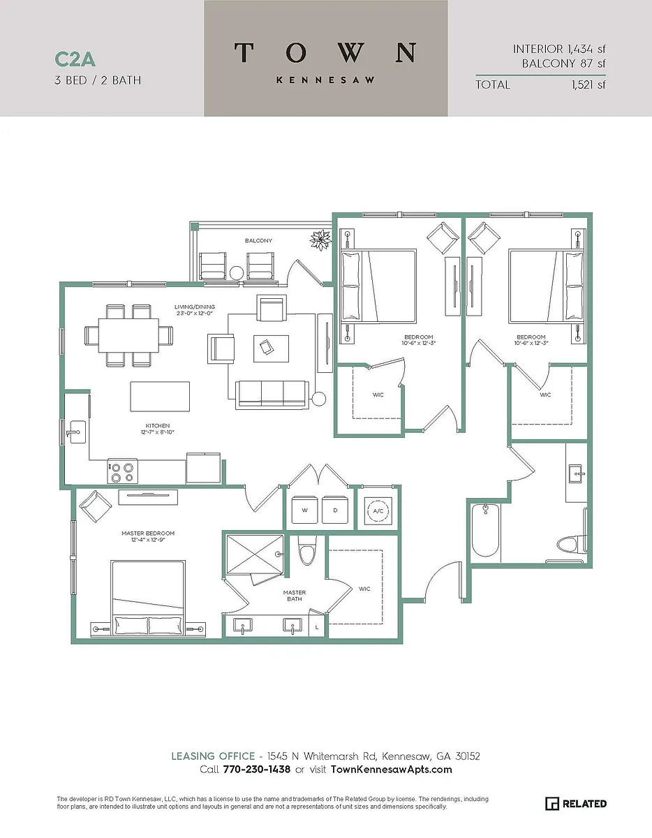 Floor plan C2a