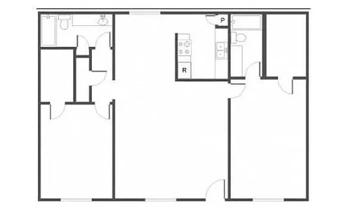 Floor plan The 1316