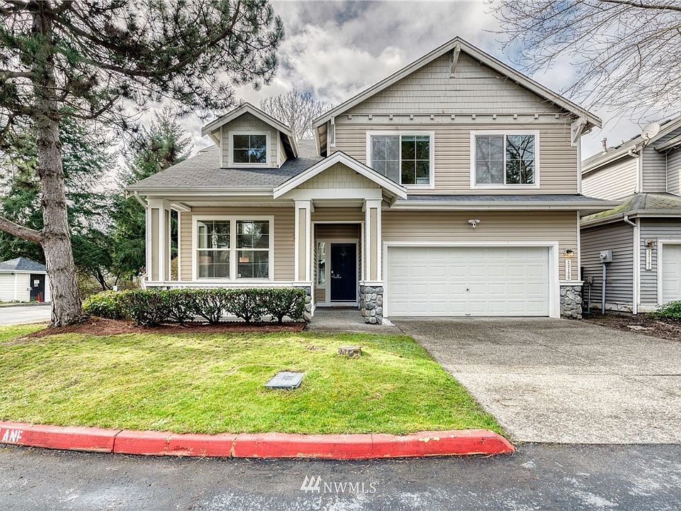 Freshly updated corner-lot gem in desirable Cypress Cove at The Lakes. Detached condo home with soaring 18' vaulted ceilings, floor-to-ceiling windows & new luxury vinyl plank flooring grace the open & airy living spaces. Completely remodeled gourmet kitchen with quartz countertops, soft-close shaker cabinetry with crown molding, sparkling stainless steel appliances and modern light fixtures. Open dining & family room accented with cozy fireplace. Primary suite + 3 spacious bedrooms + full bath upstairs. Relaxing 5-pc master bath include updated shower with porcelain tiled shower surround & new flooring. New water heater 2021 & A/C ready for hot summer days! Fully-fenced low-maintenance leveled turf backyard. 2-car garage & plenty guest parking & car wash station in community. Central to I-5, I-167, Kent Station with shopping & restaurants, airport, light-rail, park & ride & Green River Trail. Location hard to beat! Strong HOA with strong reserves & low monthly HOA Dues.