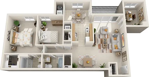 Floor plan B7