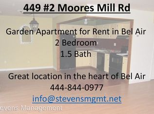 449 Moores Mill Rd APT 2, Bel Air, MD 21014