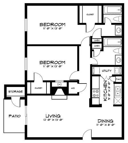 Floor plan B2