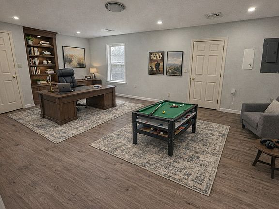 Office and Game Room