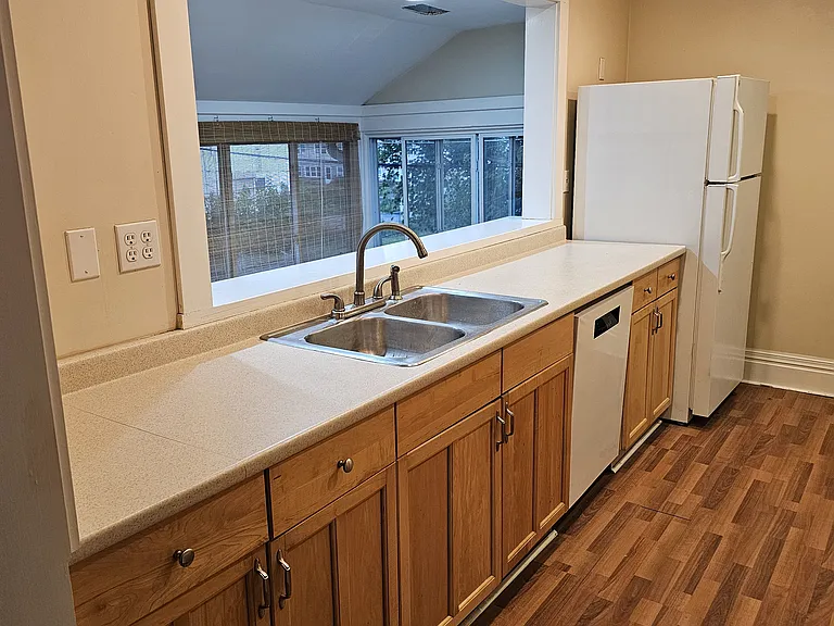 Kitchen with new dishwasher